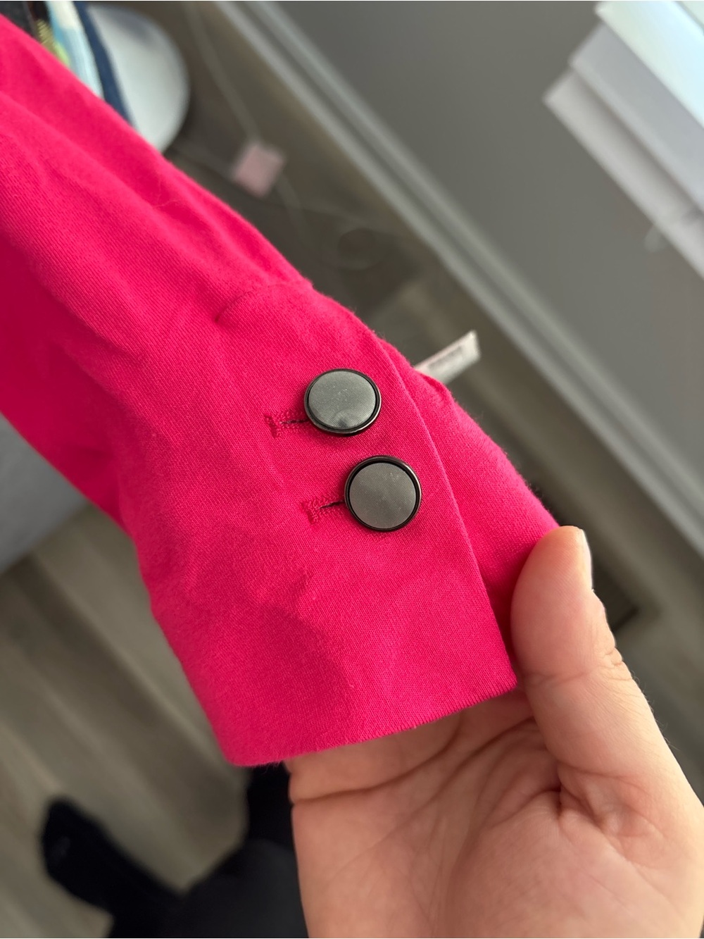 Zara Basic Hot Pink Blazer Size L - Picture 3 of 5